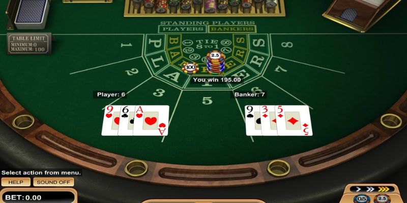 Game bài baccarat được cung cấp dựa theo hình thức truyền thống